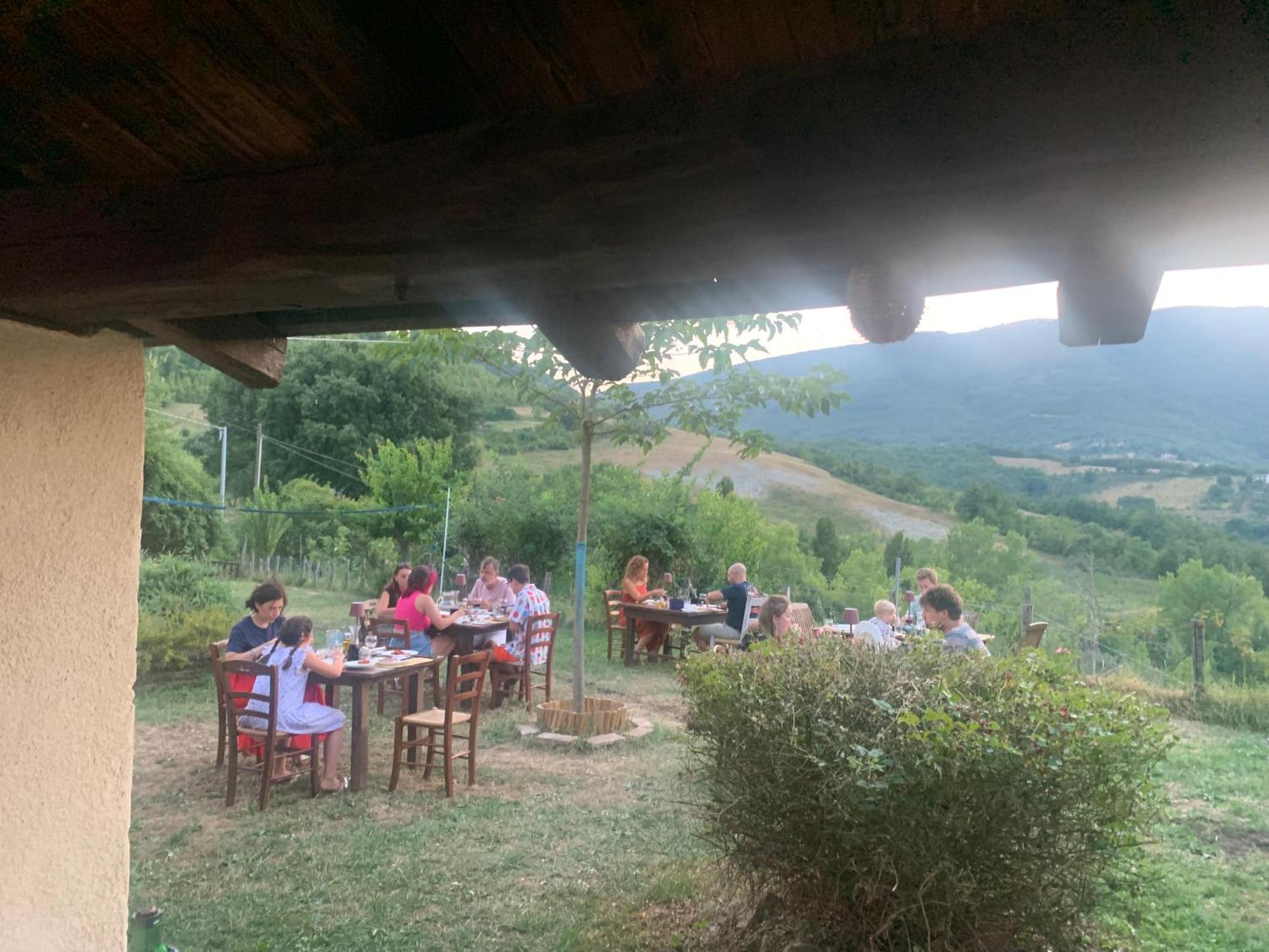 Agriturismo Il Covo Del Solengo Valtopina 外观 照片